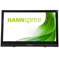 Hannspree HT161HNB pantalla para PC 39,6 cm [15.6"] 1366 x 768 Pixeles HD LED Pantalla táctil Mesa Negro 