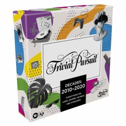 Hasbro Gaming Trivial Pursuit Decades 2010 to 2020 Juego de mesa Juego de preguntas y respuestas 