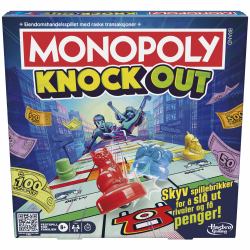 Hasbro Monopoly Knockout 20 min Juego de mesa Simulación económica 