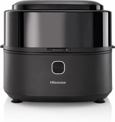 Hisense HAF1350DR Sencillo 6,7 L Independiente 1350 W Freidora de aire caliente Negro 