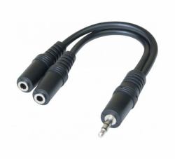 Hypertec 720129-HY divisor de audio Negro 