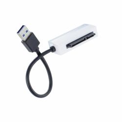 Integral INADUSB3.0TOSSDSATA cambiador de género para cable USB Type A Negro, Blanco 