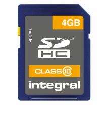 Integral INSDH4G10V1 memoria flash 4 GB SD UHS-I 