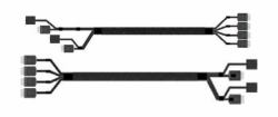 Intel A2U8PSWCXCXK1 cable Serial Attached SCSI [SAS] 0,725 m Negro 
