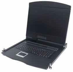 Intellinet 508056 consola de rack 48,3 cm [19"] 1366 x 768 Pixeles Negro 1U 