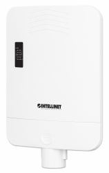 Intellinet Switch Gigabit extérieur 5 ports alimenté en PoE, avec PoE passthrough / extendeur PoE+ 4 ports, Alimentation par Ethernet, Power Over Ethernet, garantie de 3 ans 