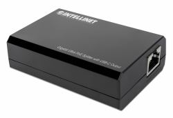 Intellinet 561693 divisor de red Energía sobre Ethernet [PoE] Negro 