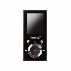 Intenso Reproductor MP3 Video Scooter BT 64 GB – Bluetooth 5.0, pantalla LCD de 1,8", USB-C, lector de tarjetas microSD, 18 h de autonomía, reproductor de música y vídeo, negro 