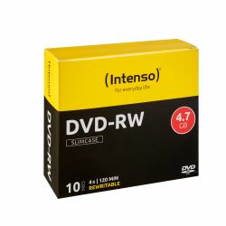 Intenso DVD-RW 4.7GB, 4x 4,7 GB 10 pieza[s] 