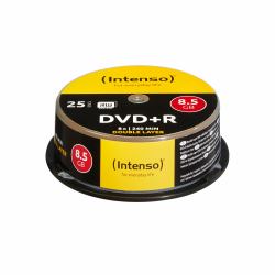 Intenso DVD+R 8.5GB 8x Double Layer 25er Cakebox 8,5 GB DVD+R DL 25 pieza[s] 