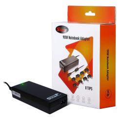 Inter-Tech Sinan UB-90HB adaptador e inversor de corriente Universal 90 W Negro 