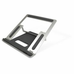 Inter-Tech NBS-100 Soporte para ordenador portátil Negro, Plata 