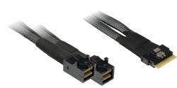 Inter-Tech SFF-8654 8i - 2x SFF-8643 24 Gbit/s Negro 