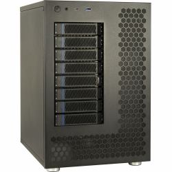 Inter-Tech NAS-8 Caja de disco duro [HDD] Negro 2.5/3.5" 
