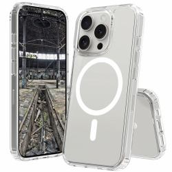 JT BERLIN Pankow Clear MagSafe funda para teléfono móvil 17,5 cm [6.9"] Transparente 