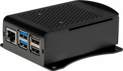 Joy-iT RB-AlucaseP5-06B Funda Negro 