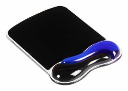 Kensington Reposamuñecas gel Duo ratón azul/negro 