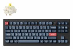 Keychron V3 Max teclado Universal USB + RF Wireless + Bluetooth QWERTY Inglés del Reino Unido Negro, Gris  - Versión UK