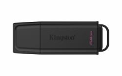 Kingston Technology DataTraveler 64GB Portátil USB 3.2 Gen 1 Exodia Negro 
