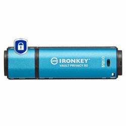 Kingston Technology IronKey 512GB Vault Privacy 50 cifrado AES-256, FIPS 197 