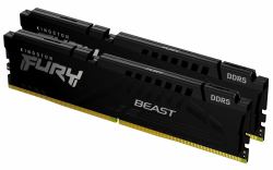 Kingston Technology FURY Beast 16GB 5600MT/s DDR5 CL36 DIMM [Kit de 2] Black EXPO 