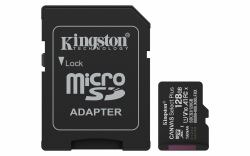 Kingston Technology 128GB microSDXC Canvas Select Plus Gen3 150MB/s A1 [Incluye adaptador de SD] 