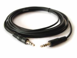 Kramer Electronics C-A35M/A35M-15 cable de audio 4,6 m 3,5mm Negro 