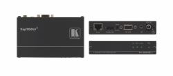Kramer Electronics TP-580RXR extensor audio/video Receptor AV Negro 