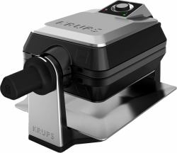 Krups FDD95D 2 barquillo[s] 1200 W Negro, Acero inoxidable 