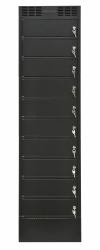 LEBA Innovation NoteLocker NL-12-KEY-UK carrito y armario de dispositivo portátil Armario de gestión y carga para dispositivos portátiles Negro 