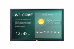 LG 22SM3G-B pantalla de señalización Pantalla plana para señalización digital 54,6 cm [21.5"] IPS Wifi 250 cd / m² Full HD Negro Procesador incorporado 16/7 