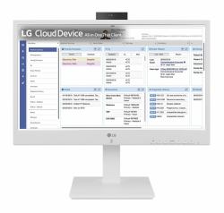 LG 24CR671N-2P.AEU All-in-One PC Intel® Pentium® N6005 60,5 cm [23.8"] 1920 x 1080 Pixeles All-in-One thin client 8 GB DDR4-SDRAM 256 GB SSD Blanco  - versión extranjera