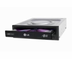 LG GH24NSD5 unidad de disco óptico Interno DVD Super Multi DL Negro 