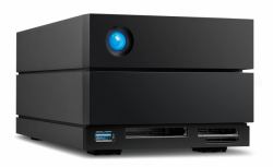 LaCie 2BIG DOCK unidad de disco multiple 40 TB Escritorio Negro 