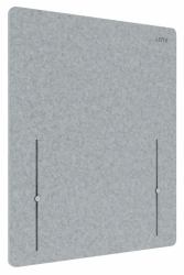 Leitz 61220085 panel y pantalla separadora para entorno laboral Protector antiestornudos para escritorio 600 x 700 mm Gris 