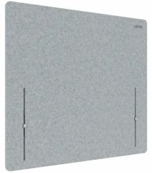 Leitz 61230085 panel y pantalla separadora para entorno laboral Protector antiestornudos para escritorio 700 x 800 mm Gris 