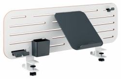 Leitz 65490000 bandeja de escritorio/organizador MDF, Plástico reciclado, Caucho Blanco 