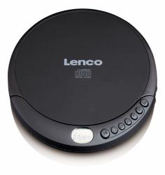 Lenco CD-010 reproductor de CD Negro Reproductor de CD portátil 