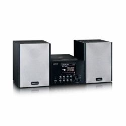 Lenco MC-250 Microcadena de música para uso doméstico 24 W Negro 