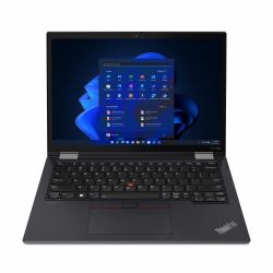 Lenovo ThinkPad X13 Yoga Gen 3 Intel® Core™ i7 i7-1255U Híbrido [2-en-1] 33,8 cm [13.3"] Pantalla táctil WUXGA 16 GB LPDDR4x-SDRAM 512 GB SSD Wi-Fi 6E [802.11ax] Windows 11 Pro Inglés del Reino Unido Negro  - Versión UK