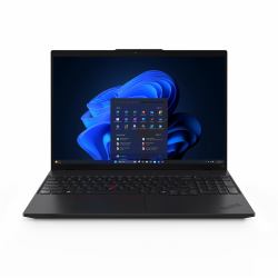 Lenovo ThinkPad L16 Gen 2 [AMD] AMD Ryzen™ 7 PRO 250 Portátil 40,6 cm [16"] WUXGA 16 GB DDR5-SDRAM 512 GB SSD Wi-Fi 7 [802.11be] Windows 11 Pro Inglés del Reino Unido Negro  - Versión UK