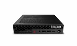 Lenovo ThinkStation P3 Tiny Gen 2 Intel Core Ultra 7 265 48 GB DDR5-SDRAM 512 GB SSD NVIDIA RTX A1000 Windows 11 Pro Puesto de trabajo Negro  - Version Alemana
