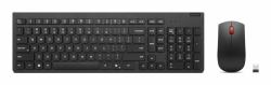 Lenovo 4X31R64490 teclado Ratón incluido Oficina RF inalámbrico QWERTY Inglés del Reino Unido Negro  - Versión UK