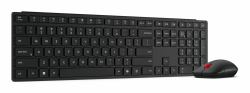 Lenovo 4X31S04847 teclado Ratón incluido Hogar / Oficina RF Wireless + Bluetooth Inglés del Reino Unido Negro  - Versión UK