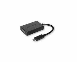 Lenovo USB C - VGA Adaptador gráfico USB 1920 x 1080 Pixeles Negro 