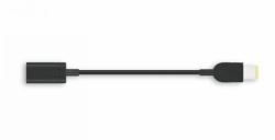 Lenovo 4X90U45346 cable USB 0,018 m USB-C Slim-tip Negro 