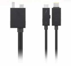 Lenovo 4X90U90616 Adaptador gráfico USB Negro 