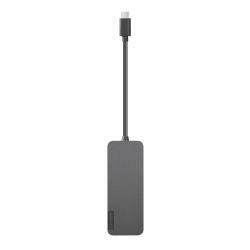 Lenovo 4X90X21427 hub de interfaz USB 3.2 Gen 2 [3.1 Gen 2] Type-C 20000 Mbit/s Gris 
