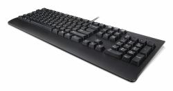 Lenovo 4Y41R64588 teclado Hogar / Oficina USB Inglés de EE. UU. Negro  - Version Alemana