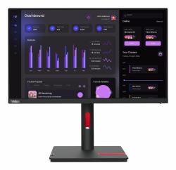 Lenovo ThinkVision T24i-30 pantalla para PC 60,5 cm [23.8"] 1920 x 1080 Pixeles Full HD LED Negro 